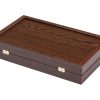 Wenge Travel Backgammon Set - Image 3