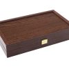 Wenge Travel Backgammon Set - Image 8