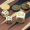 Wenge Travel Backgammon Set - Image 9