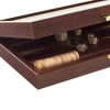Wenge Travel Backgammon Set - Image 10