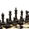 3.75" Victoria Series Ebonised Boxwood Chessmen - Image 4
