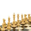 3.75" Victoria Series Ebonised Boxwood Chessmen - Image 5